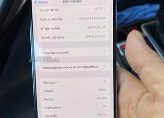 iPhone 14 Pro Max Purple comme neuf