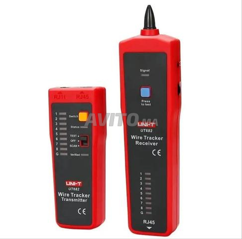 جهاز اختبار وتتبع الكابلات Rj11 Rj45 UNI-T