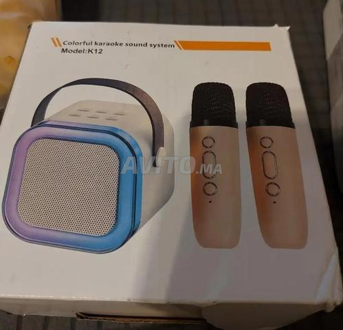 Haut-parleur pour enfants avec 2 microphones sans fil