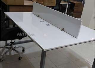 Bureau bench en bois à 6 positions