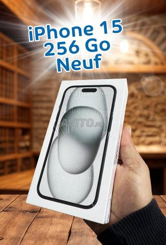 ايفون 15 عادي 256 جيجابايت جديد بعلبة مغلقة
