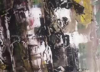 Pour une peinture à l'huile abstraite