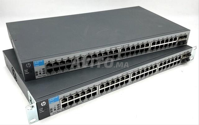 محول مُدار HP 1810-48G، 48 منفذ جيجابت