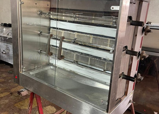 rôtissoire 3 broches gaz