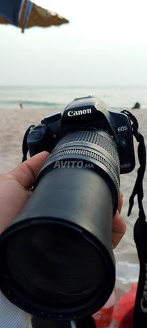Canon 500 D مع 2 عدسة 18-55 و 70-30000