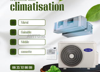Climatiseur Gainable Carrier 36000 BTU