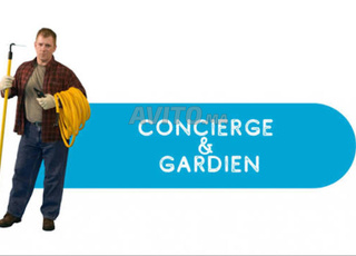 Jardinier gardien concierge cherche travail