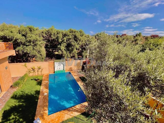 فيلا جميلة مُسجَّلة مع إطلالة بانورامية على الأطلس