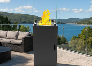 Cheminée d'extérieur