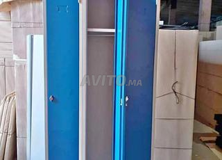 vestiaire monobloc en métallique