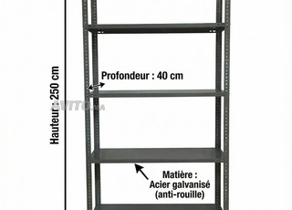 Rayonnage de stock - طاجيرات