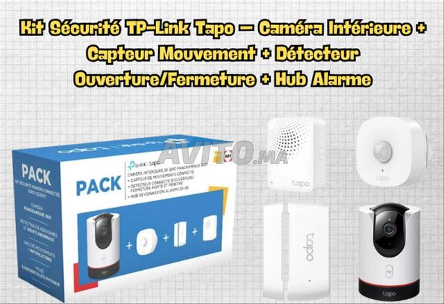 حزمة أمان TP-Link Tapo كاميرا مستشعرات إنذار