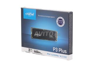 Crucial P3 Plus 2TB NVMe Gen4 جديد