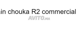 Terrain chouka R2 commercial 282m2 hay Massar