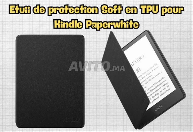 جراب حماية ناعم من مادة TPU لجهاز Kindle Paperwhite