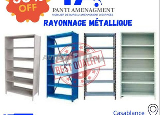 Rayonnage métallique léger à casa dispoo