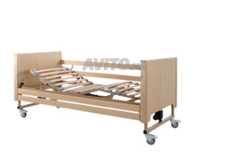 سرير كهربائي ورافعة بـ 6 وضعيات ومرتبة