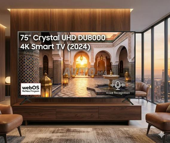 تلفاز 75 Crystal UHD DU8000 4K Smart TV