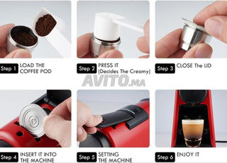 Capsule rechargeable Nespresso Docle gusto