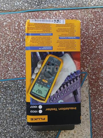 Testeur contrôleur d'isolement megohmmetre fluke - 2