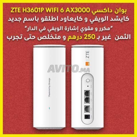 مكرر واي فاي ZTE H3601P 5Ghz/2.4Ghz نقطة وصول