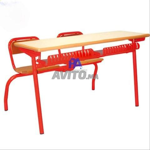Mobilier scolaire – Tables, chaises et rangements