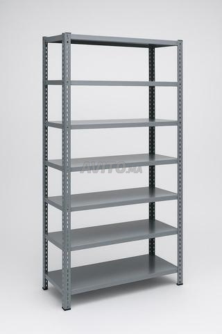 RAYONNAGE LEGER POUR ARCHIVE 90 KG PAR NIVEAU - 2