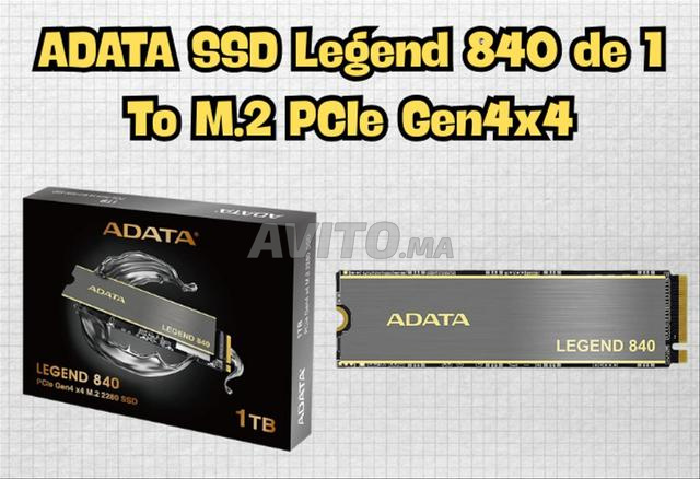 ADATA SSD Legend 840 - 1 تو - M.2 PCIe Gen4x4