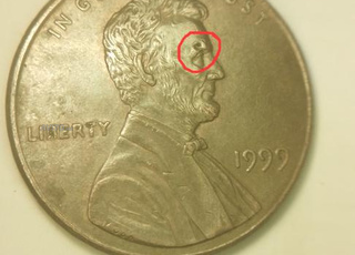 One cent 1999 avec erreure