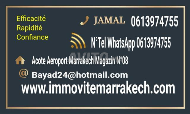 Villa Location 23k kech 5 ch 12000 dhpar mois