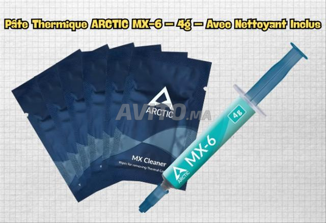 معجون حراري ARCTIC MX-6 - 4 جرام - منظف متضمن
