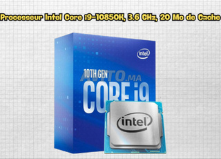 Processeur Intel Core i9-10850K, 3.6 GHz