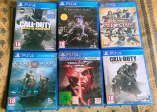 Jeux PS4 pour 150 Dh l'unité