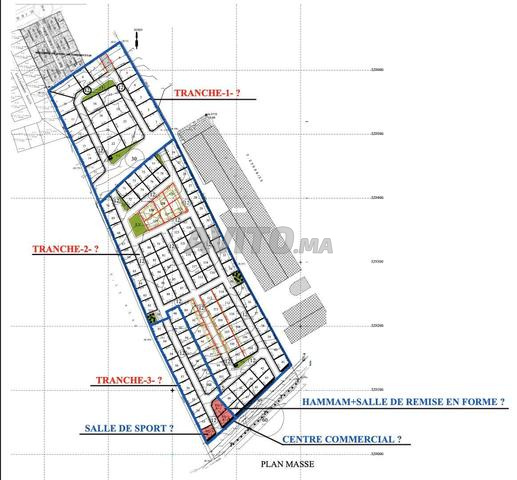 Terrain villa 445m² Ain Diab Extension - 2