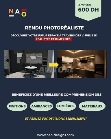 PLAN 2D - Architecte d'intérieur Rabat - 2