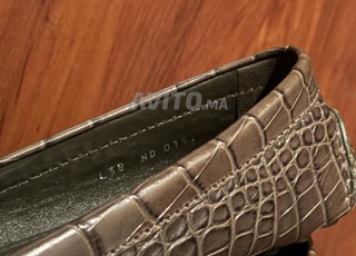 Louis Vuitton Mocassins en crocodile