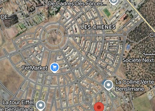 Terrain zone villa benslimane