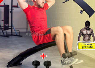Banc D'Exercice Avec Cordes Et Poids