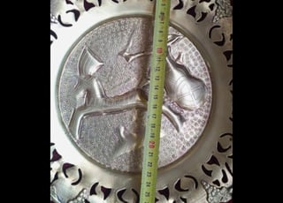 طقم تحف نحاسية قطعة فروسية ونجمة سداسية