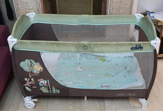 سرير أطفال قابل للطي مع حقيبة ومرتبة