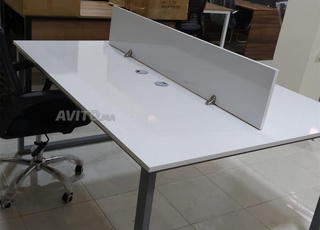 Banc bureau en bois à 6 positions