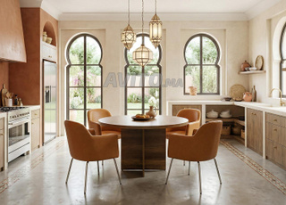 Table ronde - salle de réunion ou salle à manger