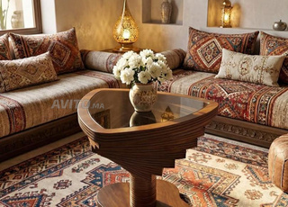 Table basse Vitré style modern