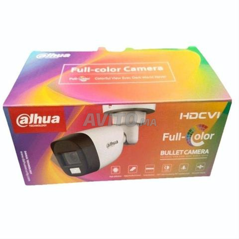 طقم 4 كاميرات dahua 5mp color