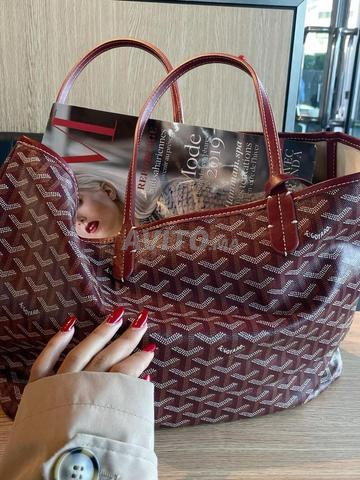 Sac Goyard bordeaux high copy en très bon état - 2