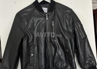 جاكيت زارا جلدي أنيق