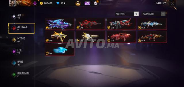 Compte Nadi, compte full évolué plus de 6 ans lvl 70