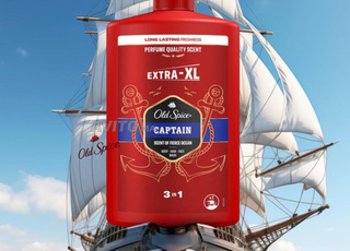 Le Old Spice Captain 3-en-1