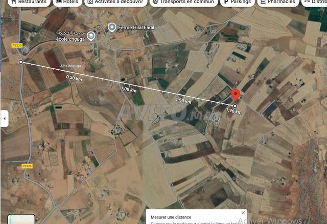 Terrain de 18127m agricole route sidi batach - 2