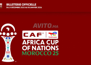 2 TICKETS CAT 2 MAROC MALI CAN - COUPE D'AFRIQUE